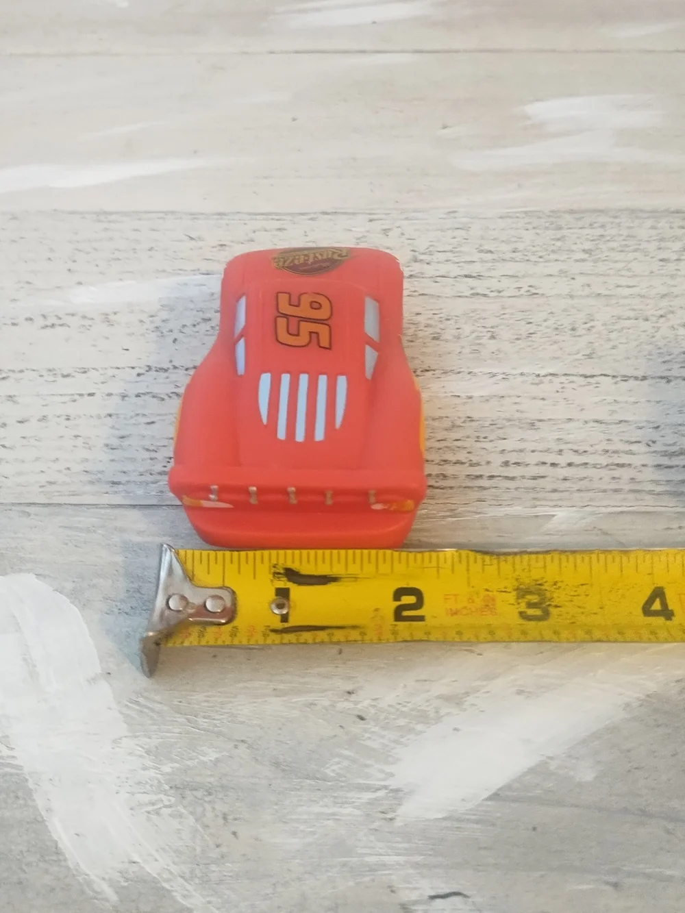 Disney Cars Lightening McQueen 95 Plastic Vinyl Toy Car